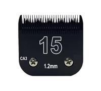 Cortapelos Desmontable Negro For Peluquería Canina, Cuchillas De Acero Inoxidable, Compatible Con Andis, Compatible Con Oster, A5 KM10(15-1.2mm)