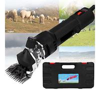 Cortapelos Eléctrico Profesional De Alta Resistencia De 680 W Y 220 V Con 6 Velocidades, Para Afeitar Lana De Piel En Ovejas, Cabras, Ganado, Ganado De Granja, Apto Para Todas Las Ovejas, Negro