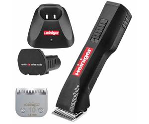 Cortapelos Heiniger Saphir Basic inalámbrica + cuchilla de corte + 1 batería