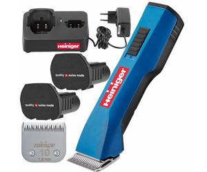 Cortapelos Heiniger Saphir inalámbrica + cuchilla nº 10 + 2 baterías