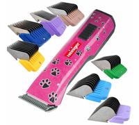 Cortapelos Heiniger Saphir Pink + cuchilla nº 10 + 7 peines + 2 baterías