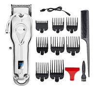 Cortapelos Para Hombres Cortapelos Profesional Set De Cuchillas De Precisión Pantalla LED Cortapelos Inalámbricos EléCtricos Para Hombres y Familias