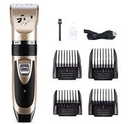 Cortapelos Para Mascotas, Pet Cortapelo Para Perros Y Gatos, Cortapelo Para Perros Gatos Mascotas Profesional, Cortapelos Inalámbrico Para Mascotas Bajo Ruido,Ajustable Para Pelo Rizado, Ondulado