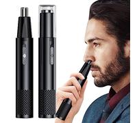 Cortapelos para orejas para hombres | Cortapelos de nariz recargables para hombres - Recortador de cejas para hombres, recortador de pelo de nariz 2 en 1 para hombres para pelo de pies, barba, Yjyq