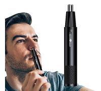 Cortapelos para orejas para hombres - Recortador de cejas para hombres,Recortador de cejas para hombres, recortador de pelo de nariz 2 en 1 para hombres para pelo de pies, barba, cara, manos Hearthxy