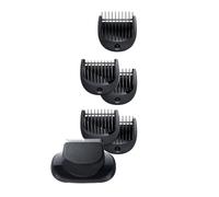 Cortapelos, Peine EasyClick Recortador 5 Uds Peine Compatible Con Braun | Afeitadoras eléctricas Generation Series 5, 6, 7