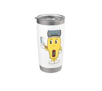 Cortapelos Peluquero Navaja de afeitar Vaso térmico de acero inoxidable de doble pared