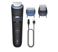 Cortapelos Philips Beard Trimmer 3000 BT3665/15 Inalámbrico 80min 40 Longitudes 2 Peines Seco y Húmedo Cuchillas Autoafilables