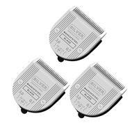 Cortapelos Profesional 5 En 1 For Mascotas, Cuchilla Ajustable Y Desmontable, Compatible Con WAHL, Arco, Bravura, Chromado, Creativa Y Figura.(3pcs silver)