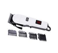 Cortapelos Profesional Hombres, Trimmer Hair Clippers cabello inalámbrico profesional para hombres y familias, kit de corte de cabello con titanio, pantalla LED, Recargable