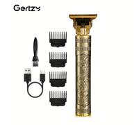 Cortapelos profesional, recortador de barba con hoja de T, cortapelos para hombre con carga USB, con peine regulador - para uso personal y de , opción de regalo ideal, regalo para