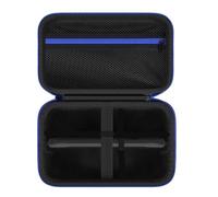 Cortapelos profesionales compatibles con estuche, bolsa de aseo for recortadora barba para Peines,Tijeras(Blue)