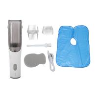 Cortapelos Silenciosos para Niños, Cortapelos para Bebés con Aspiradora, Fácil Operación, Recorte Seguro, Diseño Compacto y Ligero, Lavable con Agua Diseñado para Ser Silencioso