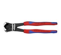 Cortapernos KNIPEX 61 02 200 con mango cómodo de sujetar y gran efecto de palanca