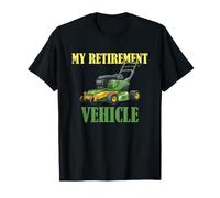 Cortar el césped Mi Plan de jubilación Humor Retirado Segadora Conductor Camiseta