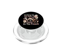 Cortar el Pasado para Pegar en el Presente Scrapbooker PopSockets PopGrip para MagSafe