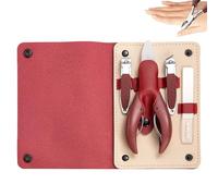 Cortar uñas, TOE CLIPPERS - Women Mens Grooming Kit Cutter de acero inoxidable - Control preciso cuenta un pie 'uña del pie, herramientas de pedicura para los pies, bolsa portátil