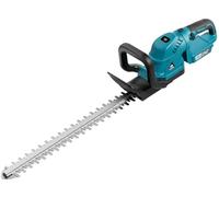 Cortasetos de 52 cm para batería de 18 V de Makita, tijeras de arbustos manuales inalámbricas, cortasetos eléctrico (Capacidad de corte de 15 mm, motor sin escobillas, cabezal giratorio de 180°, sin