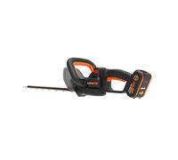 Cortasetos de batería worx nitro 20v 4ah 57 cm longitud de cuchilla