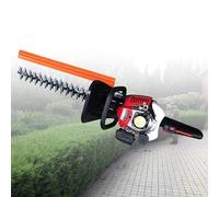 Cortasetos de gasolina con doble hoja 1.25 CV 22.5 CC Motor de cortasetos Tijeras de jardín 0.9 KW Cortasetos para plantones Cortasetos para aplanar y dar forma
