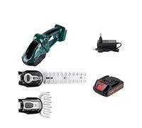 Cortasetos eléctrico inalámbrico 2 en 1 de 24V, 20000RPM, Recargable, de Mano, for el hogar, for deshierbar, podar, Herramientas de jardín(Green-1 Battery)