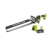 Cortasetos Ryobi RY18HT50A-0 18V ONE+ Batería 50cm 24mm 1350 rpm Kit 2,5 Ah