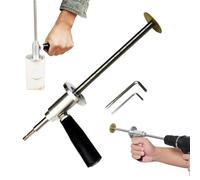 Cortatubos interior para tubos de PVC, cortador de tubos ajustable para tubos de PVC, tamaño de 3,8 a 20,3 cm para aplicaciones de vidrio, mármol y corte profesional