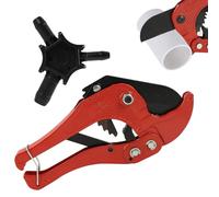 Cortatubos para Tubos Compuestos, Cortador de Tubos de PVC, Tijeras para tubos de PVC, Cortador de Tubos de Plástico, Calibrador Multifuncional para Tubos de 16-20-26 mm, Calibrador de Tubo Compuesto