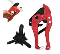 Cortatubos para Tubos Compuestos - Herramientas de Corte y Desbarbado para PVC, Plástico y Multicapa, Diámetro Máximo 42mm, Calibrador Multifuncional para Tubos de 16-20-25 mm, Fontanería Profesional