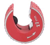 Cortatubos Profesional, Mini Cortatubos Redondos, Cortatubos Portátil de Aleación de Zinc, Accesorio de Herramienta Cortatubos de 22 Mm, Para Instalación de Fontanería Industria de Refrigeración