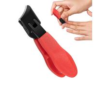 Cortaúñas a prueba de salpicaduras, cortaúñas para dedos para adultos - Cortaúñas de mordaza ancha Cortaúñas | Terrimer profesional 'uña del pie, recortes de uñas biselados, pruebas de splash d