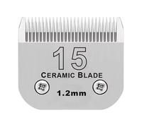 Cortaúñas A5, cerámica y acero al carbono, compatible con Oster | , Compatible con WAHL, juego de cuchillas desmontables for cortadora de mascotas 7FC(15)