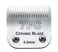 Cortaúñas A5, cerámica y acero al carbono, compatible con Oster | , Compatible con WAHL, juego de cuchillas desmontables for cortadora de mascotas 7FC(7FC)