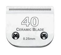 Cortaúñas A5, cerámica y acero al carbono, compatible con Oster | , Compatible con WAHL, juego de cuchillas desmontables for cortadora de mascotas 7FC(40-)