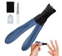 Cortauñas | Acero Inoxidable AntiSalpicaduras Ancha | Cortaúñas Para Uñas De Los Pies | Para Adultos Y Personas De La Tercera Edad Cuidado Y Corte De Uñas De Los Pies Y De Las Manos Aseo Personal En E