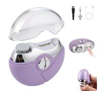 Cortaúñas automático 2 en 1 de pulido eléctrico, cortaúñas eléctrico mejorado 2026 con 2 velocidades ajustables, cortaúñas automático para personas mayores, adultos (morado)