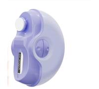 Cortaúñas automático 3 en 1 para pulir, cortaúñas eléctrico 2025 para dedos de manos y pies con 2 velocidades ajustables, cortador de uñas eléctrico para dedos de los pies gruesos para personas