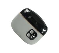 Cortauñas automático: carcasa ergonómica de ABS, guía de haz de luz, corte silencioso del motor, contorno preciso con diseño de cierre protector | Para rutinas de cuidado Casas Ouderenz