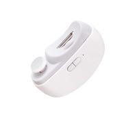 Cortaúñas automático con luz, ajuste de dos velocidades, cortaúñas eléctrico de 2 velocidades