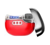 Cortauñas automático - Cortador eléctrico silencioso y seguro | Kit de luz LED, cortauñas eléctrico, de almacenamiento con clip de hoja giratoria de aleación inteligente para mujeres, niños, niña