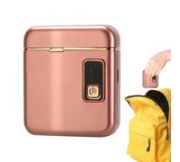 Cortaúñas automático - Cortaúñas eléctrico automático, almacenamiento de residuos de uñas | Tijeras de uñas silenciosas iluminadas con funda, cortaúñas de seguridad recargable entre