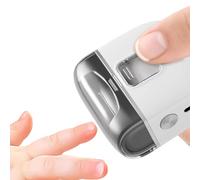 Cortaúñas automático, herramientas de manicura recargables con, cortador de uñas portátil, para mujeres, hombres, personas mayores, hogar, viajes, salones de belleza, mantenimiento diario, aseo