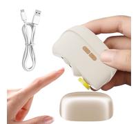 Cortaúñas automático | Herramientas de manicura recargables, recortador de uñas automático con luz, para aseo, pulido de uñas de los pies, niños, adultos, personas mayores, familia, hogar, viajes