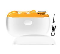 Cortaúñas automático para adultos, 8,3 x 3,2 x 6 cm, 2 velocidades, luz LED, recargable por USB, esmalte de uñas antiatascos para niños, mujeres, hombres, adultos, personas mayores, padres y familia