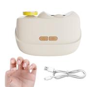 Cortauñas Automático - Pulidor de Uñas con 2 Velocidades - Con Luz LED Cortauñas Eléctrico Almacenamiento De Recortes - Para Hombres Personas Mayores Niños Hogar Viaje Pies Manos