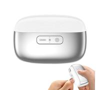 Cortaúñas automático - Pulidor eléctrico de luz LED, molino de manicura con función de rotación y segura | Herramienta ideal para bebés, ancianos, hombres, uñas