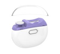 Cortauñas Automático | Recortador De Uñas Con Ajuste De 2 Velocidades Y Luz | Recortador De Uñas De Bajo Ruido - Para Hombres Personas De La Tercera Edad Niños Uso En El Hogar Viajes Y Salones De