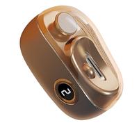 Cortaúñas automático - Recortador de uñas recargable por USB - Recortadora de uñas LED de 3 velocidades con almacenamiento de restos para personas mayores, manicura, viajes, salón de belleza