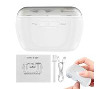 Cortauñas Automático - Silencioso con Recogedor de Recortes - Cortador de Uñas Eléctrico para Adultos | Para Niños Niñas Adolescentes Ancianos Hogar Salón Viaje Dormitorio Viaje por Carretera Trayecto