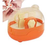 Cortaúñas Bebé, Cortauñas Infantil Con Estuche Bonito, Kit de Manicura con Lima Tijeras para Uñas de Manos y Pies para Viajes Guardería
